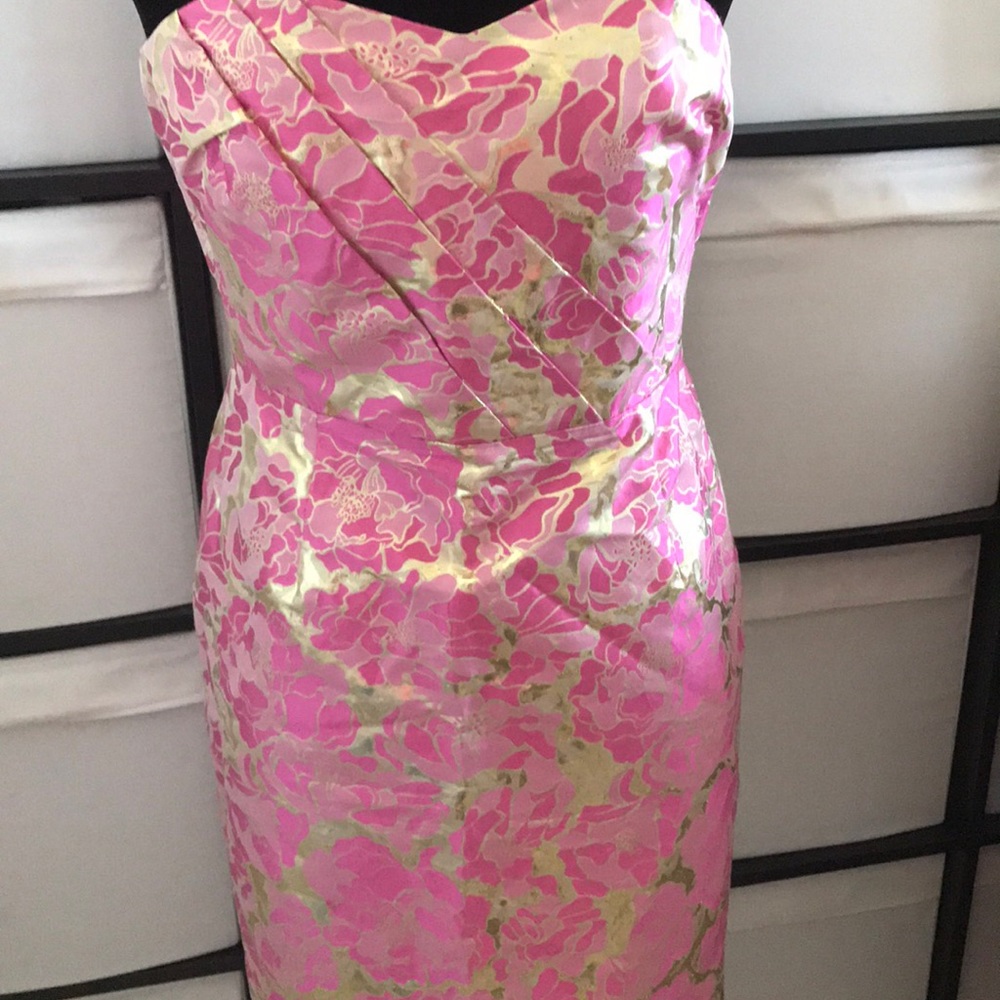 Lilly Pulitzer strapless dress